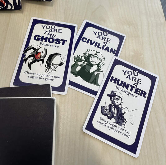 Ghosts vs Hunters Cards